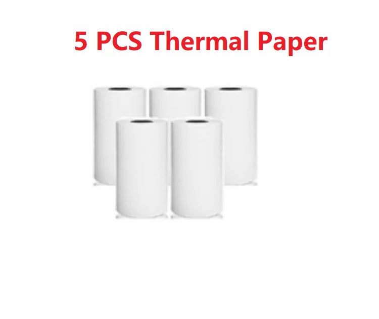 Mini Thermal Printer Portable Printer Inkless Bluetooth Wireless BT 200dpi  Photo Label Memo Wrong Question Printing Baby gift