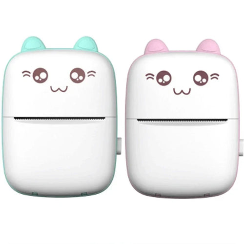 Mini Thermal Printer Portable Printer Inkless Bluetooth Wireless BT 200dpi  Photo Label Memo Wrong Question Printing Baby gift